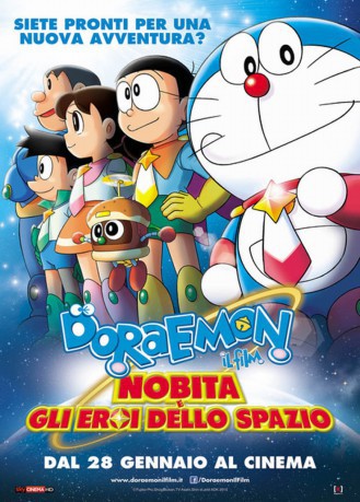 cover Doraemon - Nobita e gli eroi dello spazio