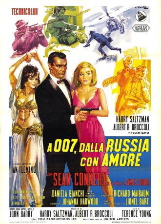 cover A 007, dalla Russia con amore