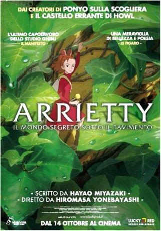 cover Arrietty - Il mondo segreto sotto il pavimento